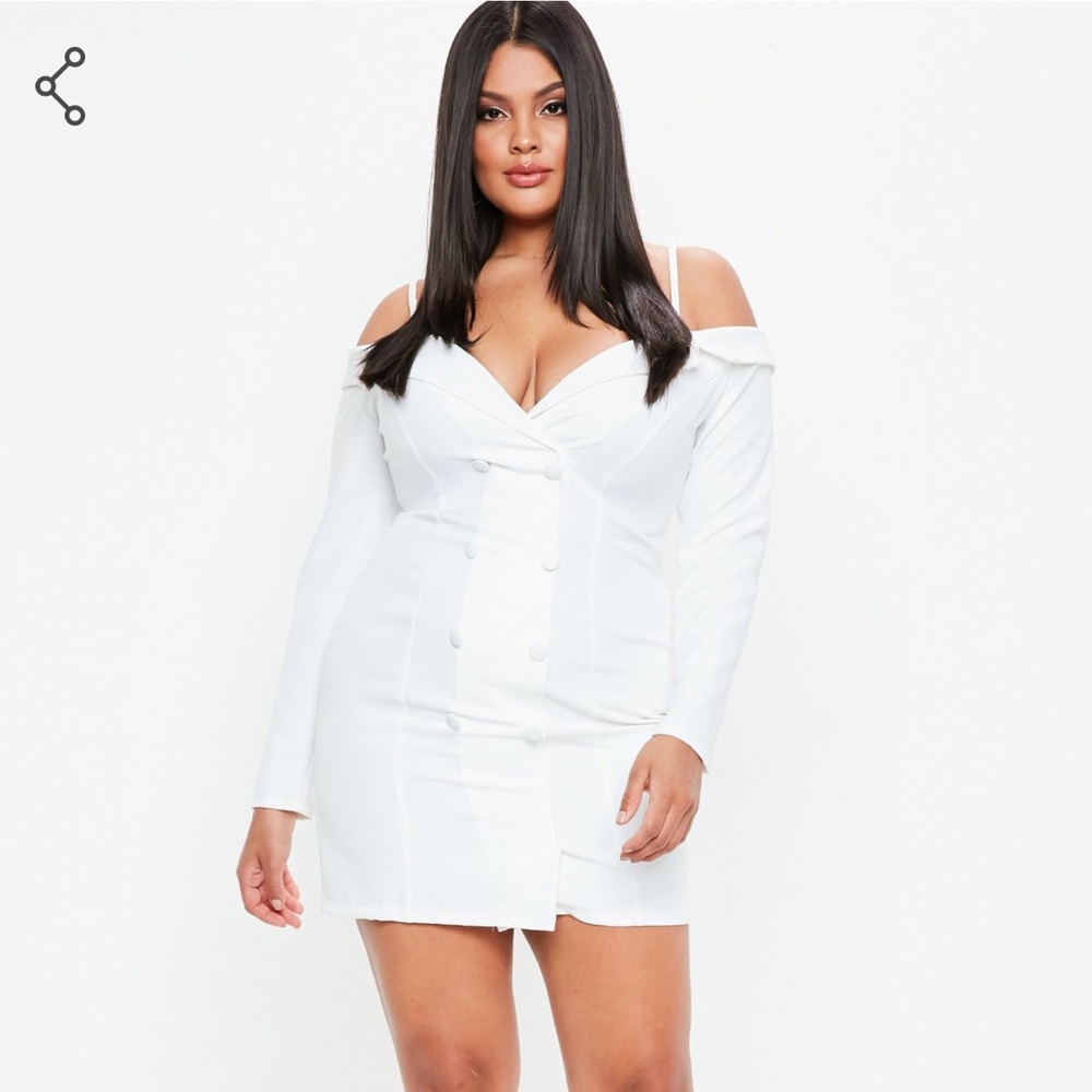 White dress tuxedo style